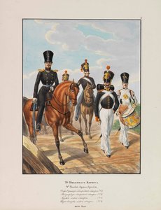 帝政ロシア軍の第2歩兵師団、1837年～1839年。