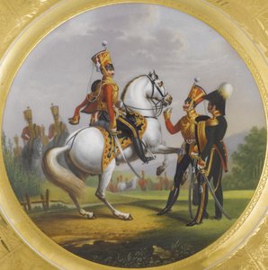 1829年、ライフガードヒューサー連隊の最高責任者兼補佐官