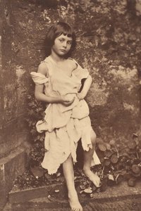 The Beggar Maid」のアリス・リデル、1858年。