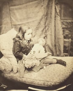 マーガレット フランシス ラングトン クラーク、1864 年 9 月。 作： Lewis Carroll