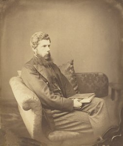 ジェームズ・ラングトン・クラーク牧師、1864年。 作： Lewis Carroll