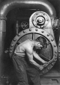 パワーハウスメカニック 作： Lewis Wickes Hine