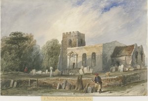 ムーア教会のドライコット：水彩画、nd [？19セント]