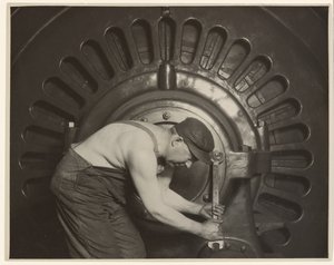 パワーハウス・メカニック 作： Lewis W. Hine