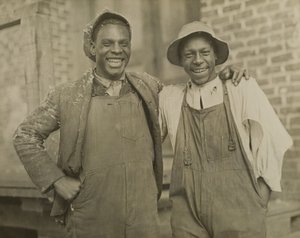 綿工場労働者 作： Lewis Wickes Hine