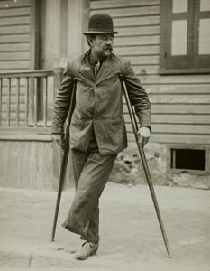 産業災害、鉄鋼労働者 作： Lewis Wickes Hine