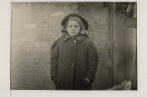 メアリーホーン、ハートフォード、コネチカット、1909年3月 作： Lewis Wickes Hine