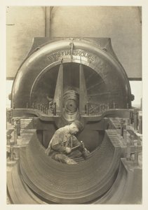 ザ・タービン、パワーハウス、ニューヨーク・シティ 作： Lewis Wickes Hine