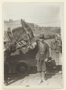 ウェストバージニア炭鉱のヤングドライバー 作： Lewis Wickes Hine