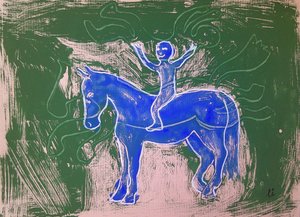  作： 
