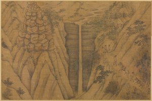 1100 年代から 1200 年代にかけて、竜面の眠れる龍山に住んでいました。 作： Li Gonglin