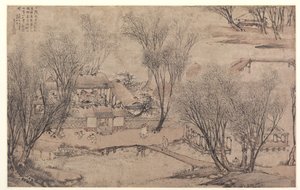 ストーンレイクの村での元旦 作： Li Shida