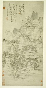 風景：霧に凍った美しい風景 作： Li Shizhuo