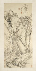 1690 年から 1770 年にかけての金 GH AO と関通の後の風景。 作： Li Shizhuo