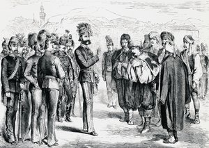 オーストリアのヨシップ・フィリポヴィッチ将軍がイスラム教徒の代表団を迎える 作： Unbekannt Unbekannt