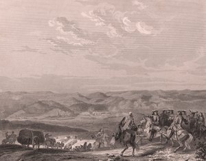 フライブルクの戦い、ドイツ、1644年8月、三十年戦争、陶磁器の紙にスチール彫刻 作： Unbekannt Unbekannt