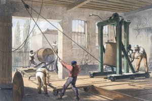 ケーブルの敷設 グリニッジ工場の電信線 作： Unbekannt Unbekannt
