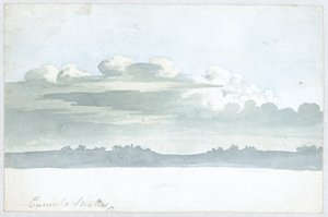 ルーク・ハワードによる雲の習作、1808年～1811年頃 作： Unbekannt Unbekannt