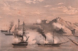 アンコナの3つの砦に対する艦隊の戦闘、アンコナの包囲 作： Unbekannt Unbekannt