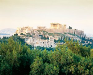 ギリシャ、アッティカ地方、アテネのアクロポリス パルテノン神殿 作： Unbekannt Unbekannt