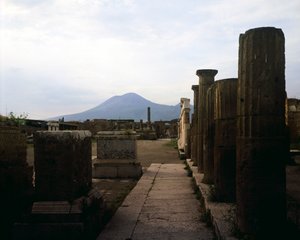イタリア、カンパニア、ポンペイ、フォーラム 作： Unbekannt Unbekannt