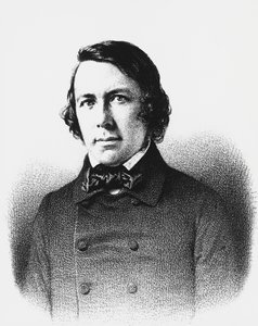 フランスの政治家、ジャーナリスト、哲学者であるシャルル・フォーブス・ド・モンタランベール（1810-1870）の肖像（エングレービング