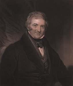 イギリスの劇作家トーマス・モートン（1764-1838）の肖像、マーティン・アーチャー・シーの絵からW・ハントが彫ったもの、23x32cm、Virtue and Co Publisher、ロンドン、1860年頃 作： Unbekannt Unbekannt