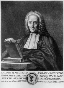 イタリアの法学者・博物学者ジュゼッペ・アヴェラーニ（アヴェラーヌス）（1662-1738）の肖像、アレグリーニ社発行の『トスカナの名士たちの肖像画集』よりエッチング 作： Unbekannt Unbekannt