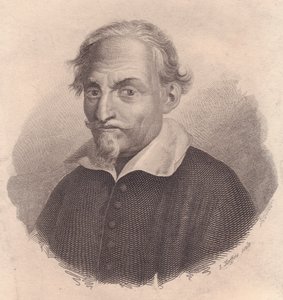 イタリアの作家・詩人アレッサンドロ・タッソーニ（1565-1635）の肖像 S Maffeisによる銅版画 作： Unbekannt Unbekannt