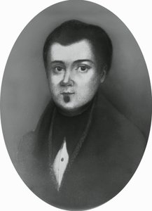 イタリアの医師で愛国者のヤコポ・ルッフィーニ（1805-1833）の肖像、エングレービング 作： Unbekannt Unbekannt