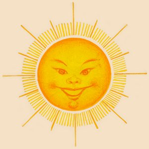 笑顔の太陽、ドローイング