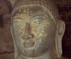 スリランカ、ポロンナルワ、ガル・ヴィハーラの仏陀像の詳細（ユネスコ世界遺産登録 作： Unbekannt Unbekannt