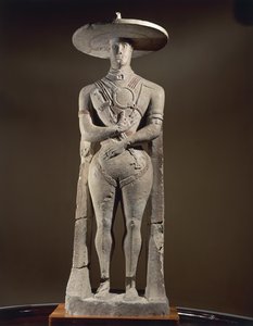 カペストラノの戦士の彫刻、紀元前4年（石灰岩 作： Unbekannt Unbekannt