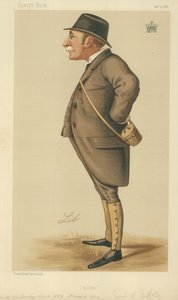 サフォークとバークシャーの伯爵、ドーバー、1887年12月31日、バニティフェア漫画