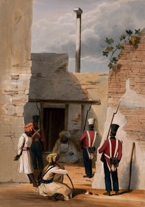 ハジーカーンカクスの刑務所-カブール 作： Lieutenant Thomas Wingate