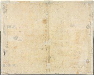 Collegio di Propaganda Fide versoの屋根裏階の窓とピラスターのスケッチ、16 作： Lievin Cruyl