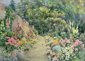 夏の草本ボーダー 作： Lilian Stannard