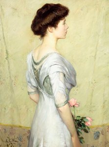 ピンクローズ 作： Lilla Cabot Perry