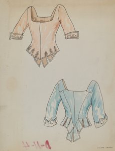 サテンのボディス、1938年頃 作： Lillian Causey