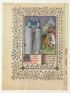 ジャン・ド・フランスのベル・ヒュール、デュ・ド・ベリー、1412-1416 作： Limbourg Brothers