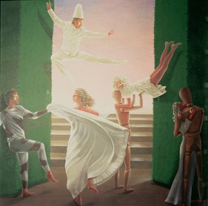 バークレーハウス壁画-3 作： Lincoln Seligman