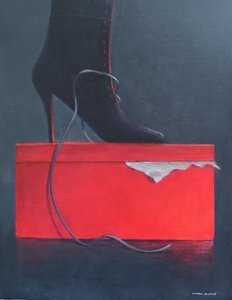 赤い箱の上での起動 作： Lincoln Seligman
