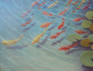 Fishpond 作： Lincoln Seligman