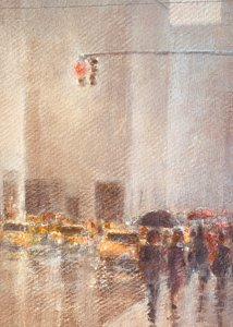 雨のニューヨーク 作： Lincoln Seligman