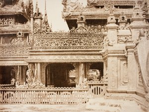 No. 92. アメラプーラ。 キョン86番のバルコニー[マハ・トゥー・ロ・ボンヒアン・キョン]の別の部分。