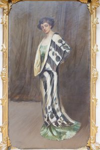 イルマ・グラマティカの肖像 作： Lino Selvatico