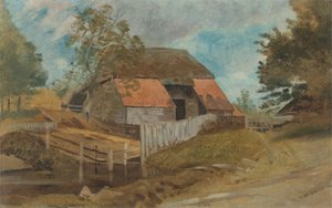 古い納屋 作： Lionel Constable