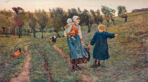 自宅、c1900 作： Lionel Percy Smythe