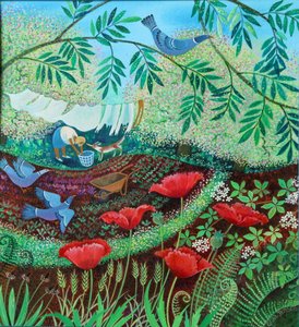 ウッドピジョン、2019年 作： Lisa Graa Jensen
