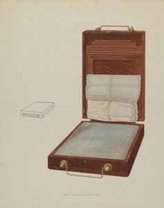 ピローシャムホルダー、1937年 作： Lloyd Charles Lemcke